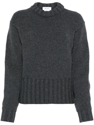 ALEXANDER MCQUEEN Men's Cozy Pullover with Dropped Shoulders and Cocoon Sleeves