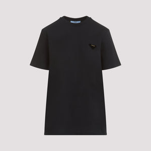 PRADA Logo Velvet T-Shirt