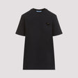 PRADA Logo Velvet T-Shirt