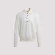 BOTTEGA VENETA Long Sleeve Cashmere Polo for SS25