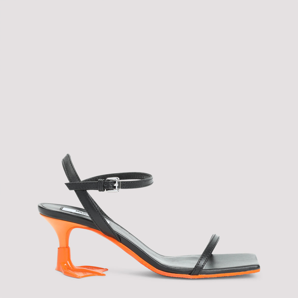 MOSCHINO Duck Sandals with Comfortable 3cm Heel