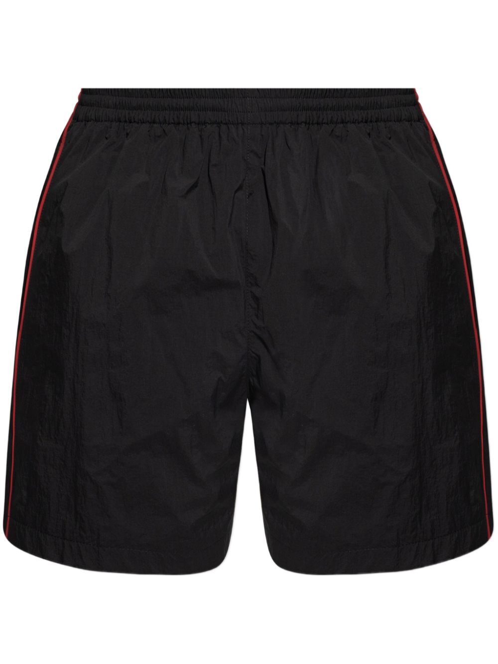 BALENCIAGA Embroidered Logo Mini Track Shorts