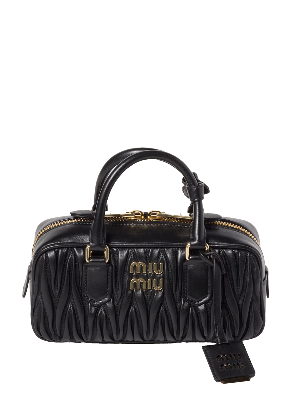 MIUMIU Men's Mini Matelassé Leather Handbag - SS25 Collection