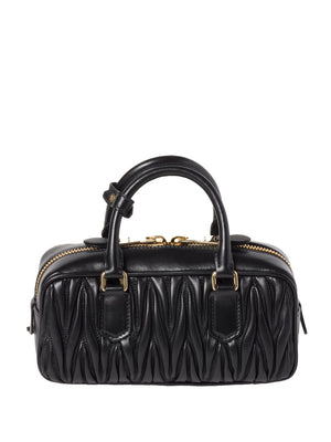 MIUMIU Men's Mini Matelassé Leather Handbag - SS25 Collection