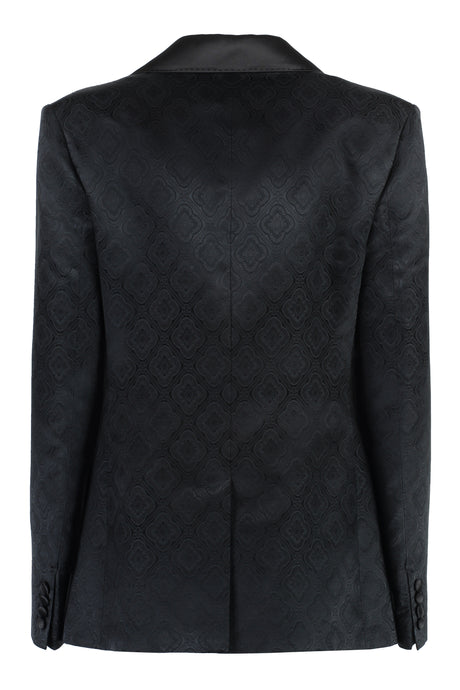 ETRO Double-Breasted Jacquard Jacket