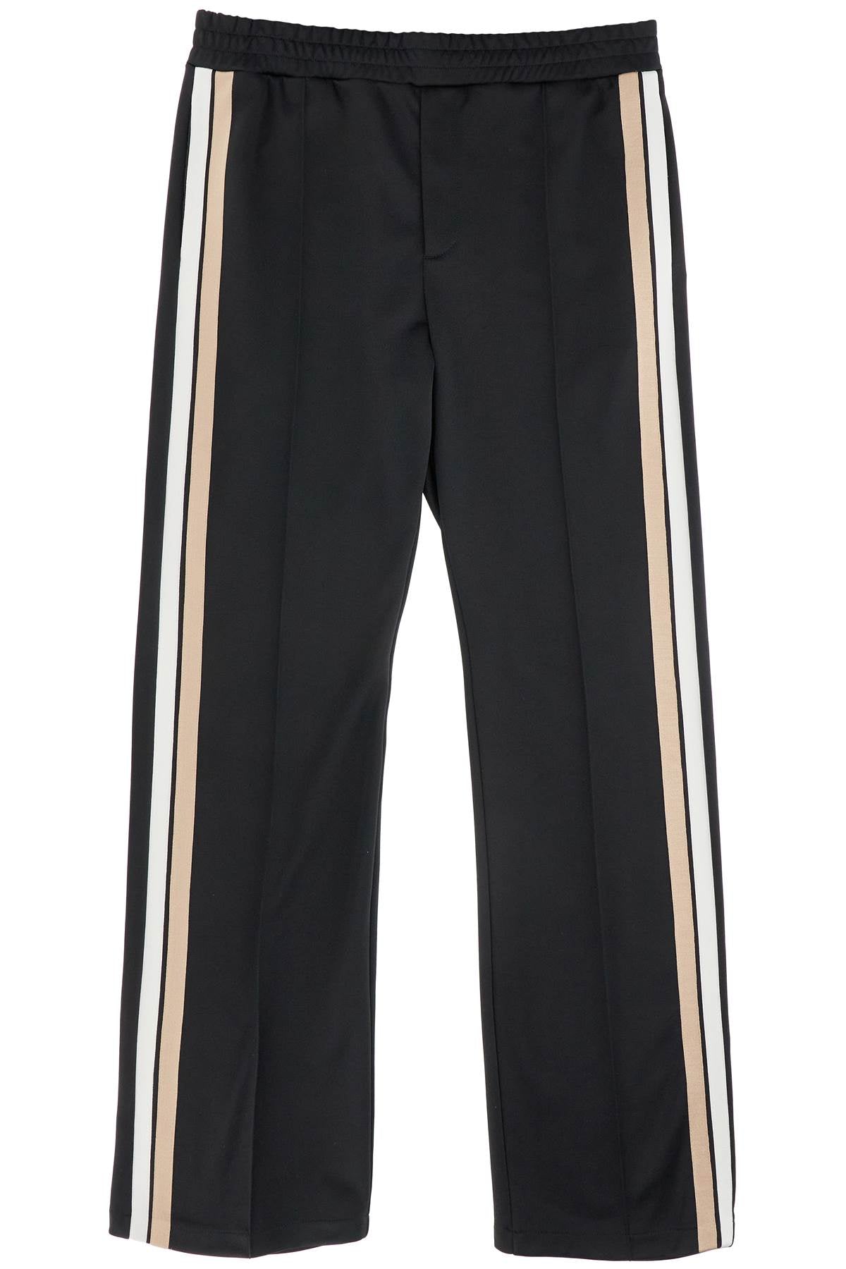 Ferragamo Sporty Pants with Side Stripes - Size M