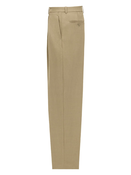 SAINT LAURENT PARIS High-Waisted Carrot Trousers for Women