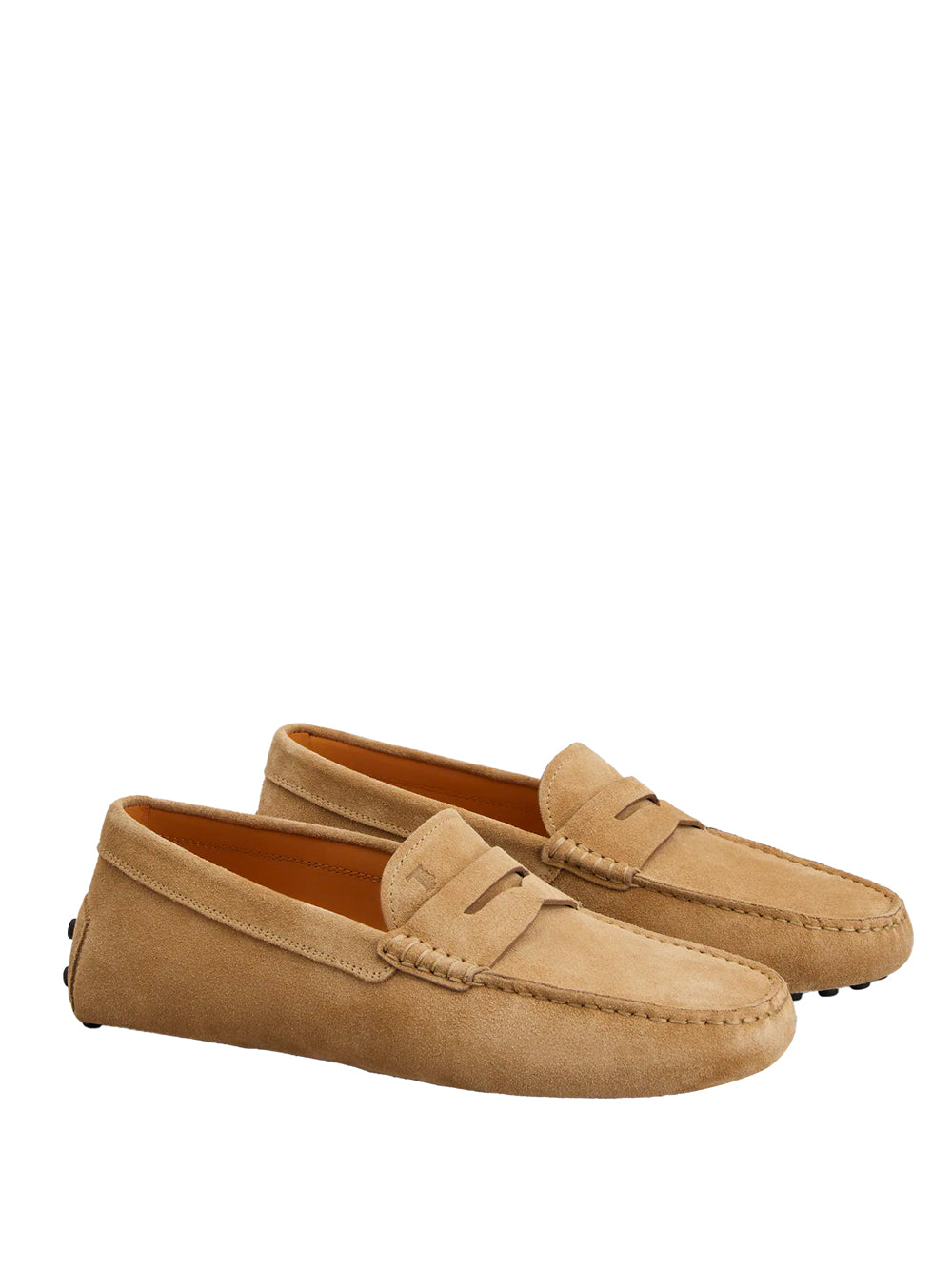 TOD`S Suede Rubber Driving Loafers