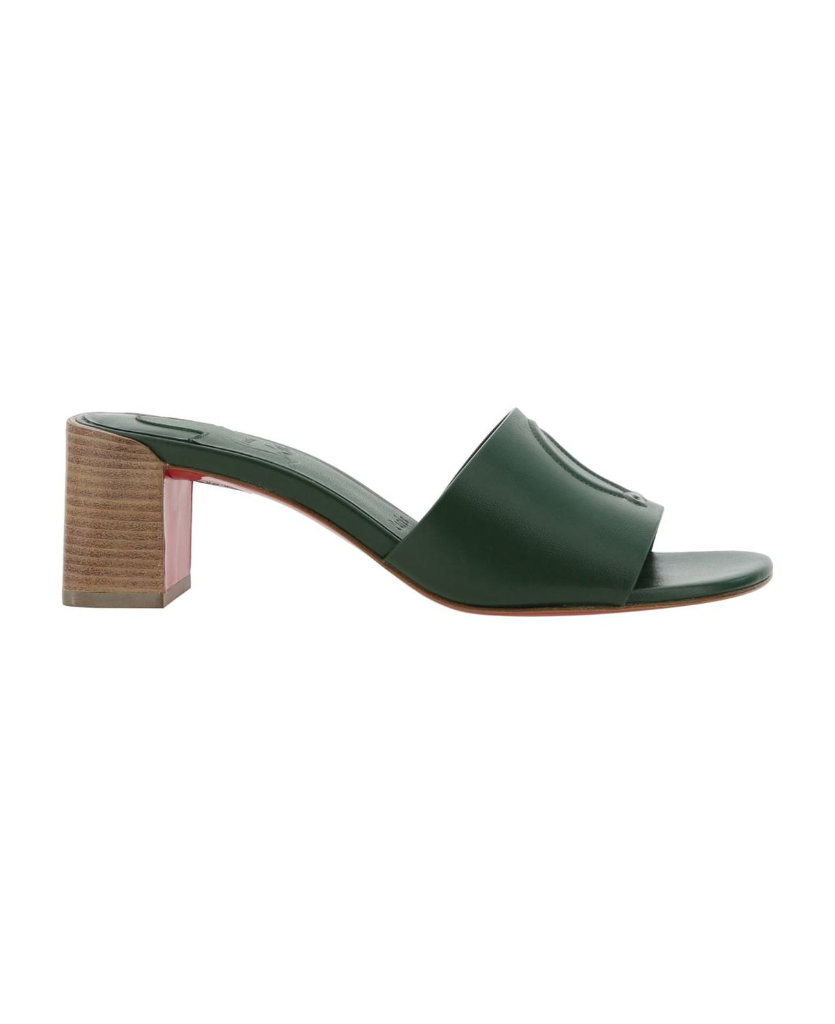 CHRISTIAN LOUBOUTIN Luxurious Flat Slide Sandals - 55MM