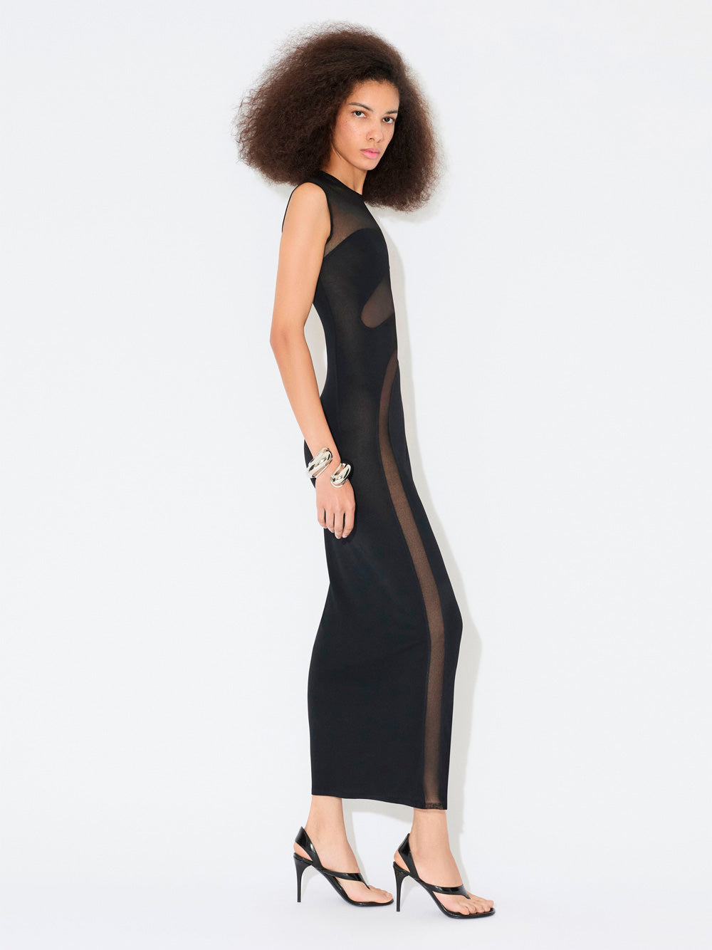 ALAÏA Ankle-Length Bodycon Dress