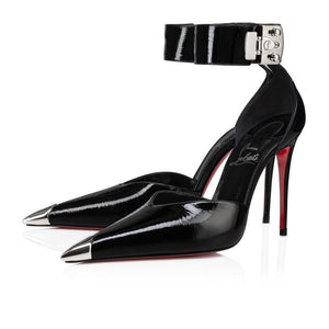 CHRISTIAN LOUBOUTIN Lock Me Up 100 Elegant Pumps