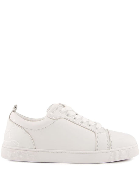 CHRISTIAN LOUBOUTIN Women's Lace-Up Sneakers with Pull-Tab