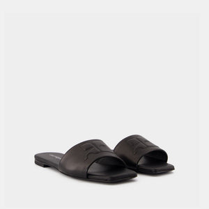 COURREGÈS Heritage Shadow Mini Sandals