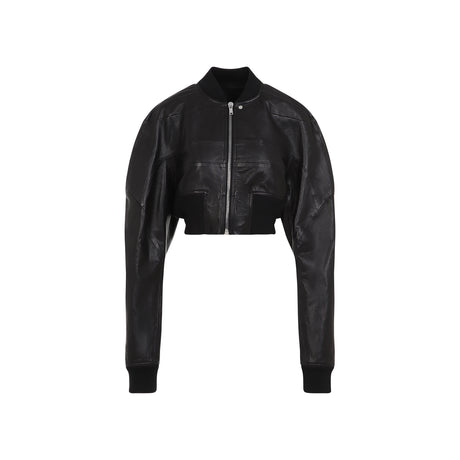 RICK OWENS Cropped Bomber Jacket