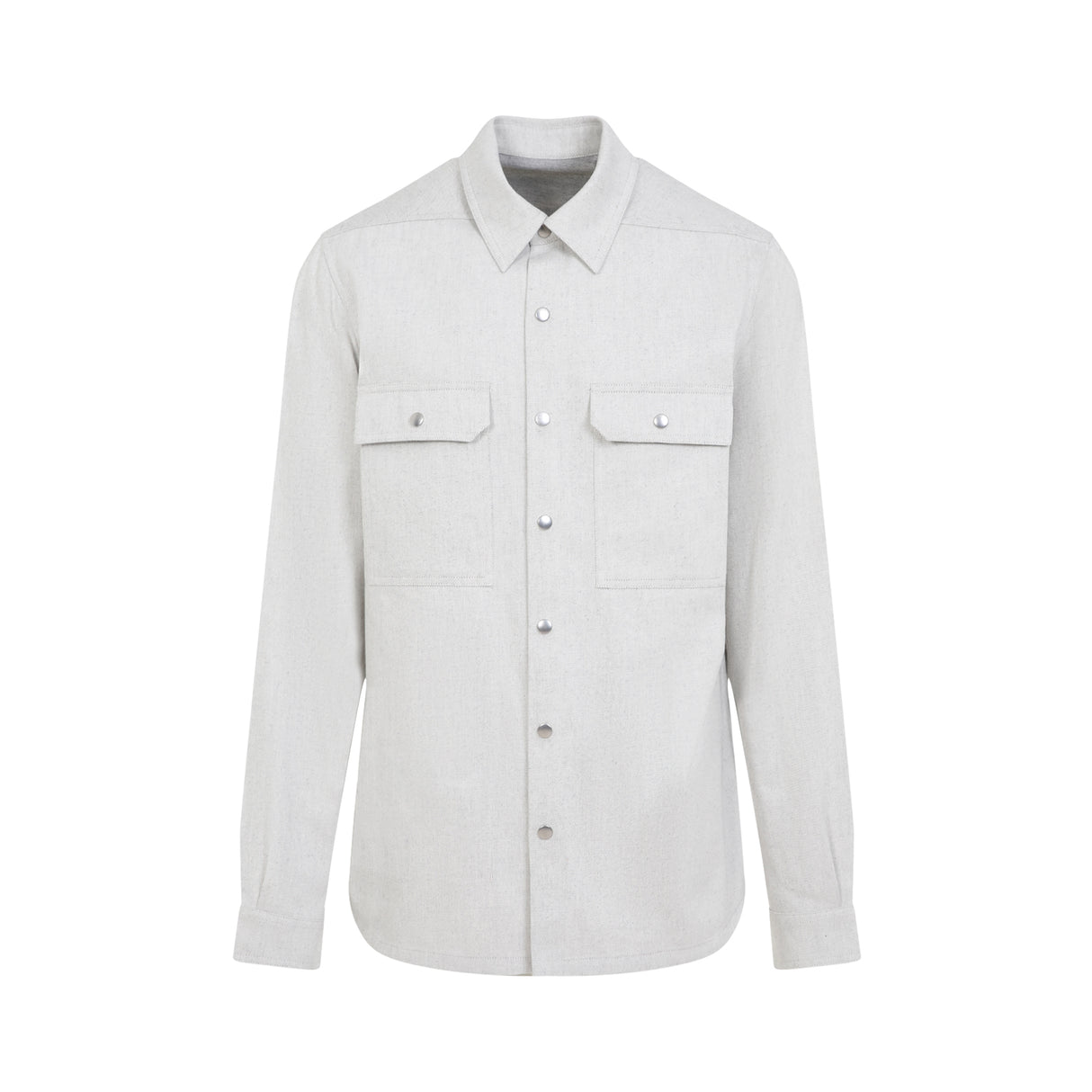 RICK OWENS Cotton Outershirt for SS25