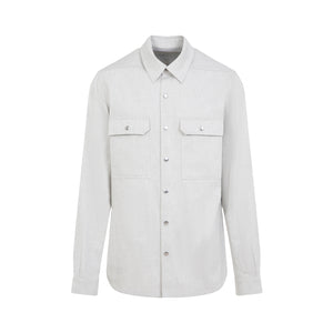 RICK OWENS Cotton Outershirt for SS25