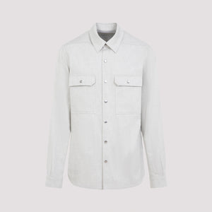 RICK OWENS Cotton Outershirt for SS25