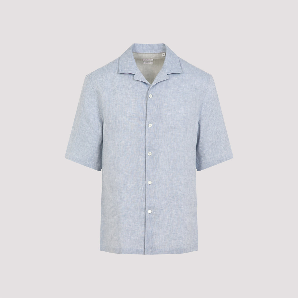 BRUNELLO CUCINELLI Linen Button-Up Shirt for SS25