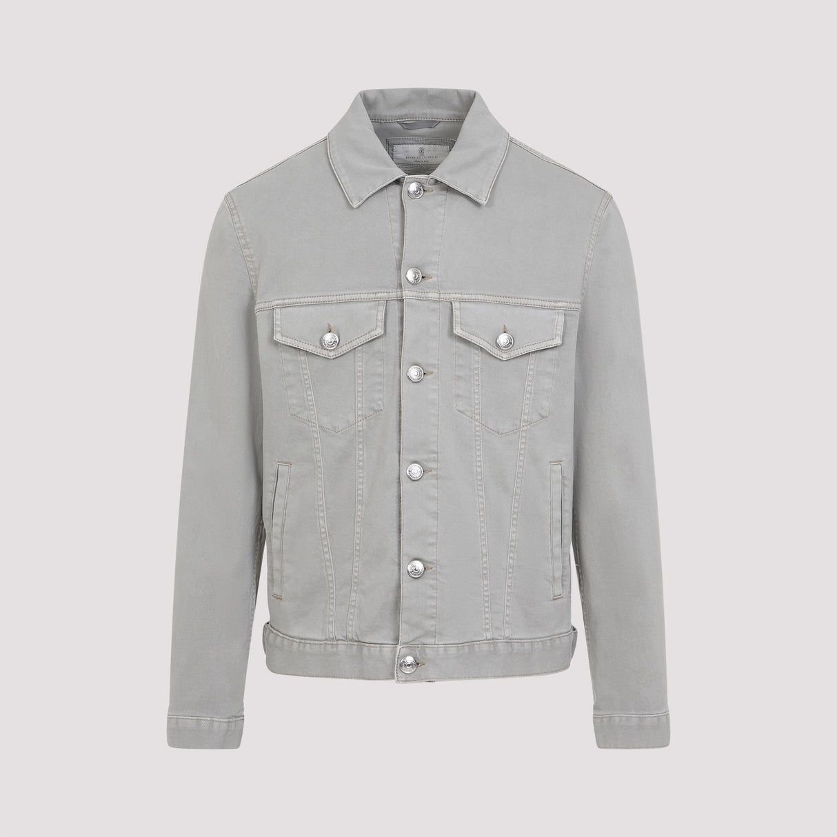 BRUNELLO CUCINELLI Cotton Denim Jacket for SS25