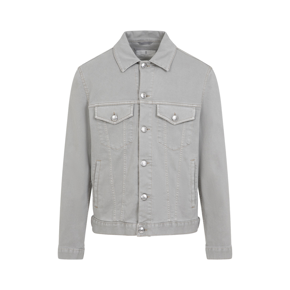 BRUNELLO CUCINELLI Cotton Denim Jacket for SS25