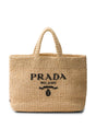 PRADA Crochet Tote Handbag - W 40 x H 34 x D 16 cm