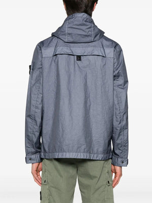 STONE ISLAND Breathable Water-Resistant Hooded Jacket for Women