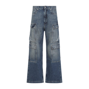 RICK OWENS DRKSHDW Double Cargo Jeans for Men