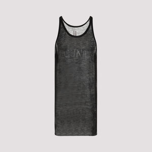 RICK OWENS Contemporary Mini Wool Tank Top