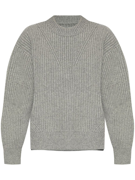 JIL SANDER Classic Ribbed Wool Pullover for Men