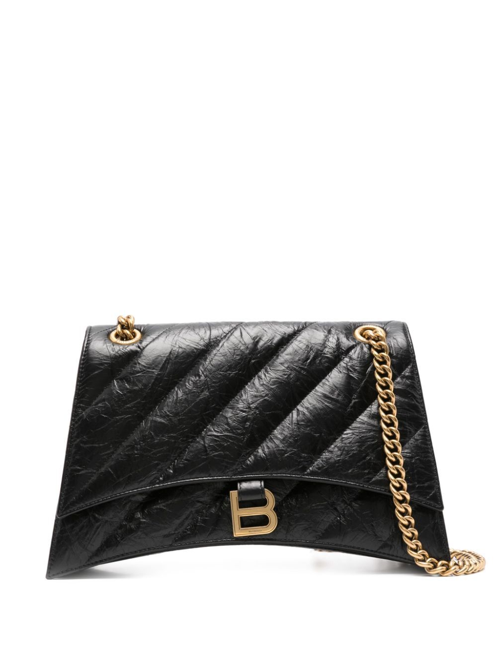 BALENCIAGA Medium Crush Chain Handbag