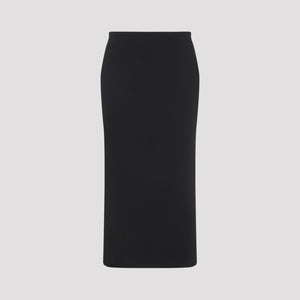 THE ROW Kavi Wool Mini Skirt