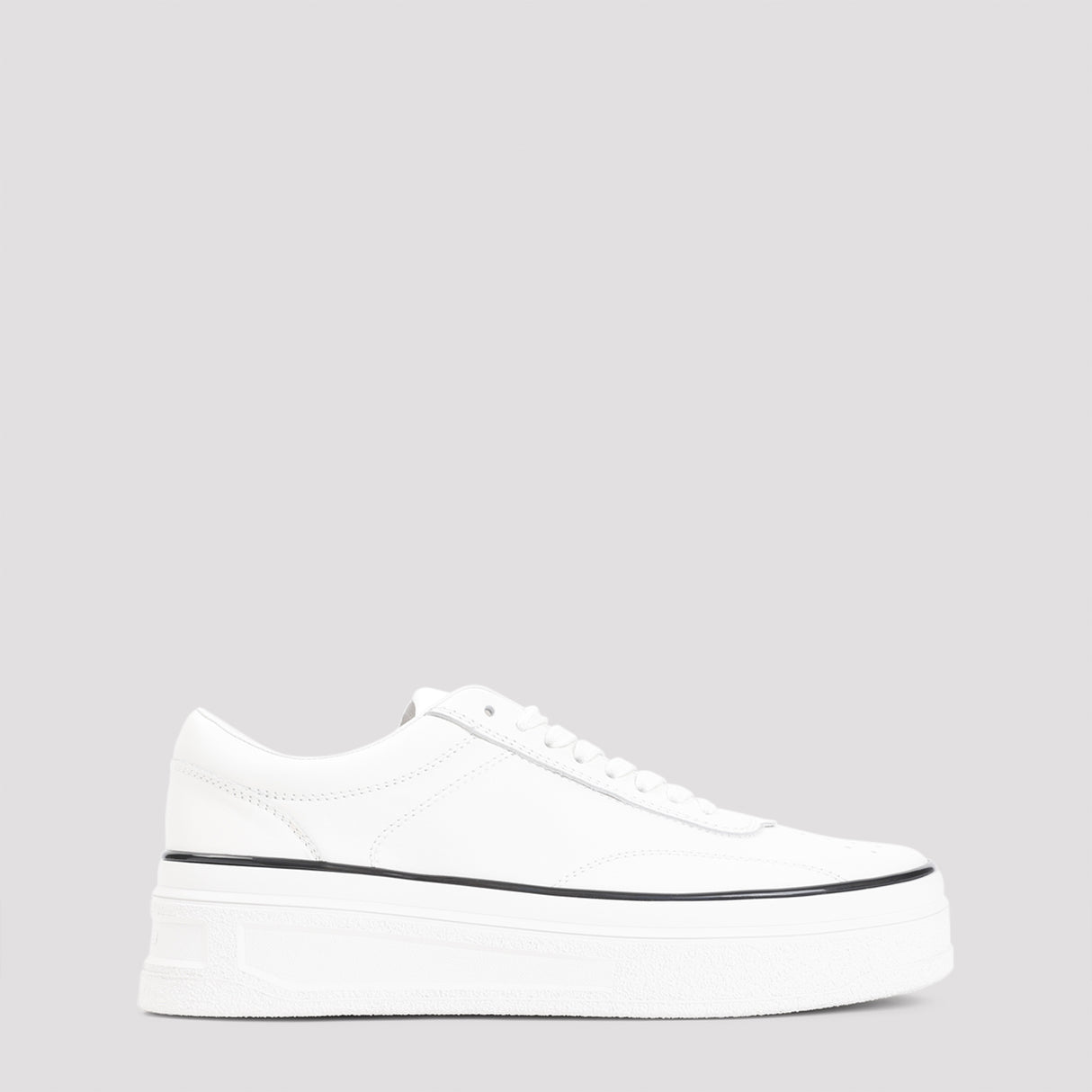 JIL SANDER Low Top Leather Sneakers