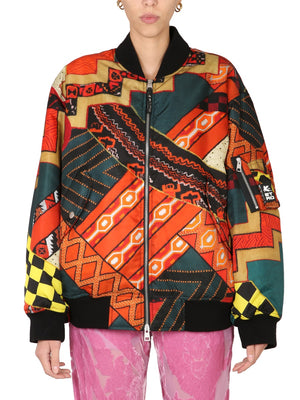 ETRO Patchwork Bomber Jacket for Women