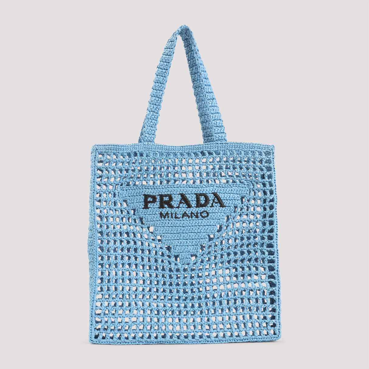 PRADA Crochet Tote Handbag - 35cm x 38cm