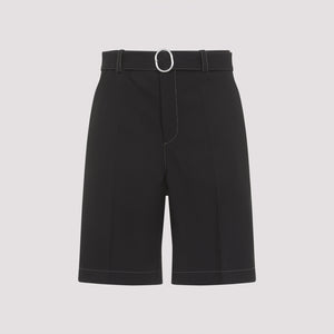 JIL SANDER Polyester Mini Shorts for SS25