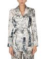 ETRO Chic Women's Silk Kimono Jacket with Adjustable Belt