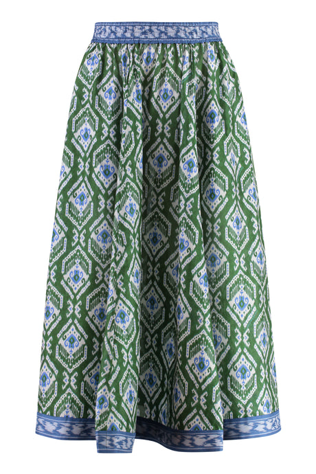 ZIMMERMANN Printed Silk Skirt - Sizes 0P to 4