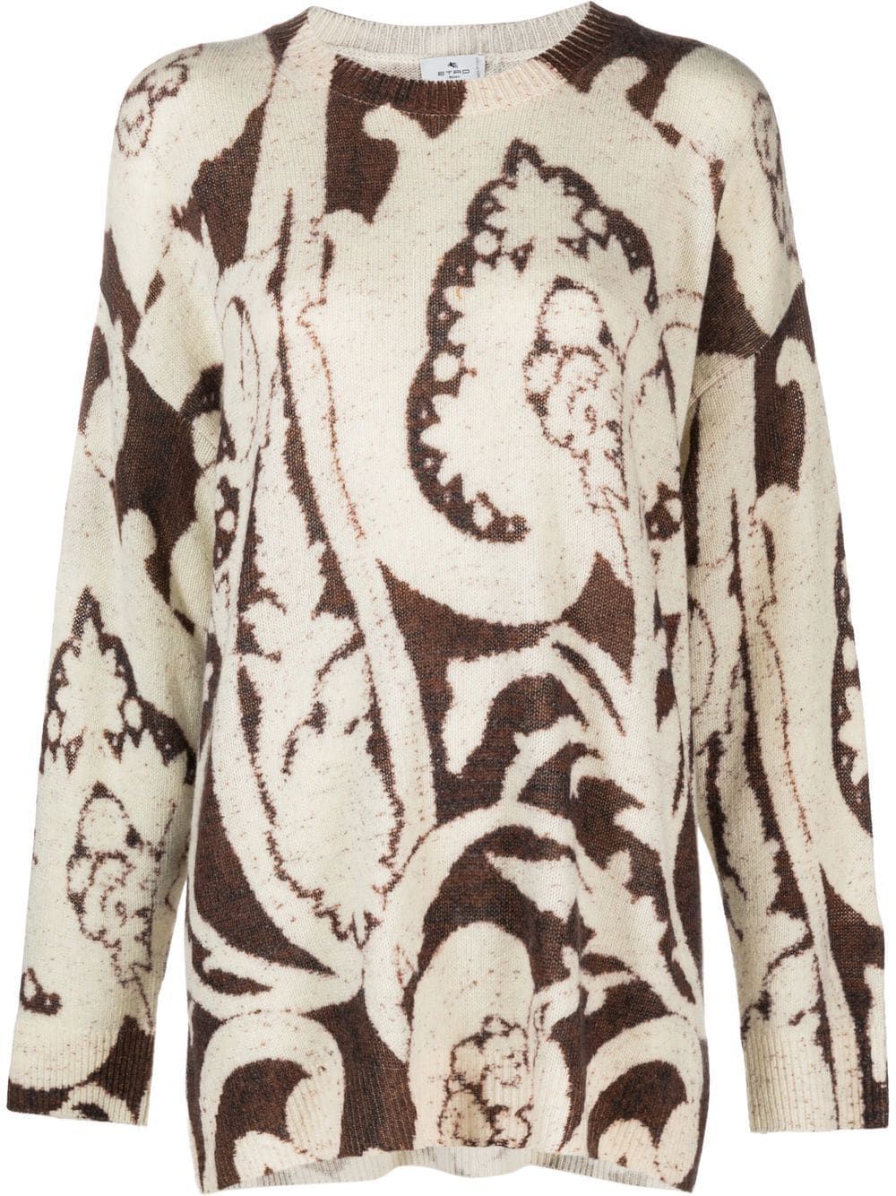 ETRO Paisley-Patterned Wool Jumper - Multicolor - FW22 Collection