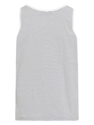 MIUMIU Striped Cotton Tank Top for Men - SS25 Collection