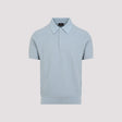 BRIONI Luxury Cotton and Silk Polo for SS25