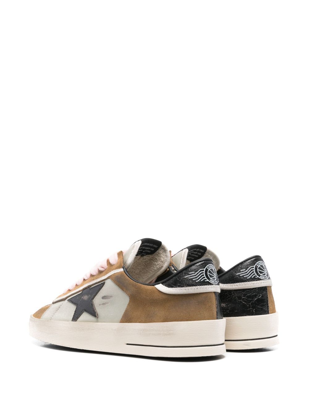 GOLDEN GOOSE Two-Tone Distressed Finish Sneakers for Women