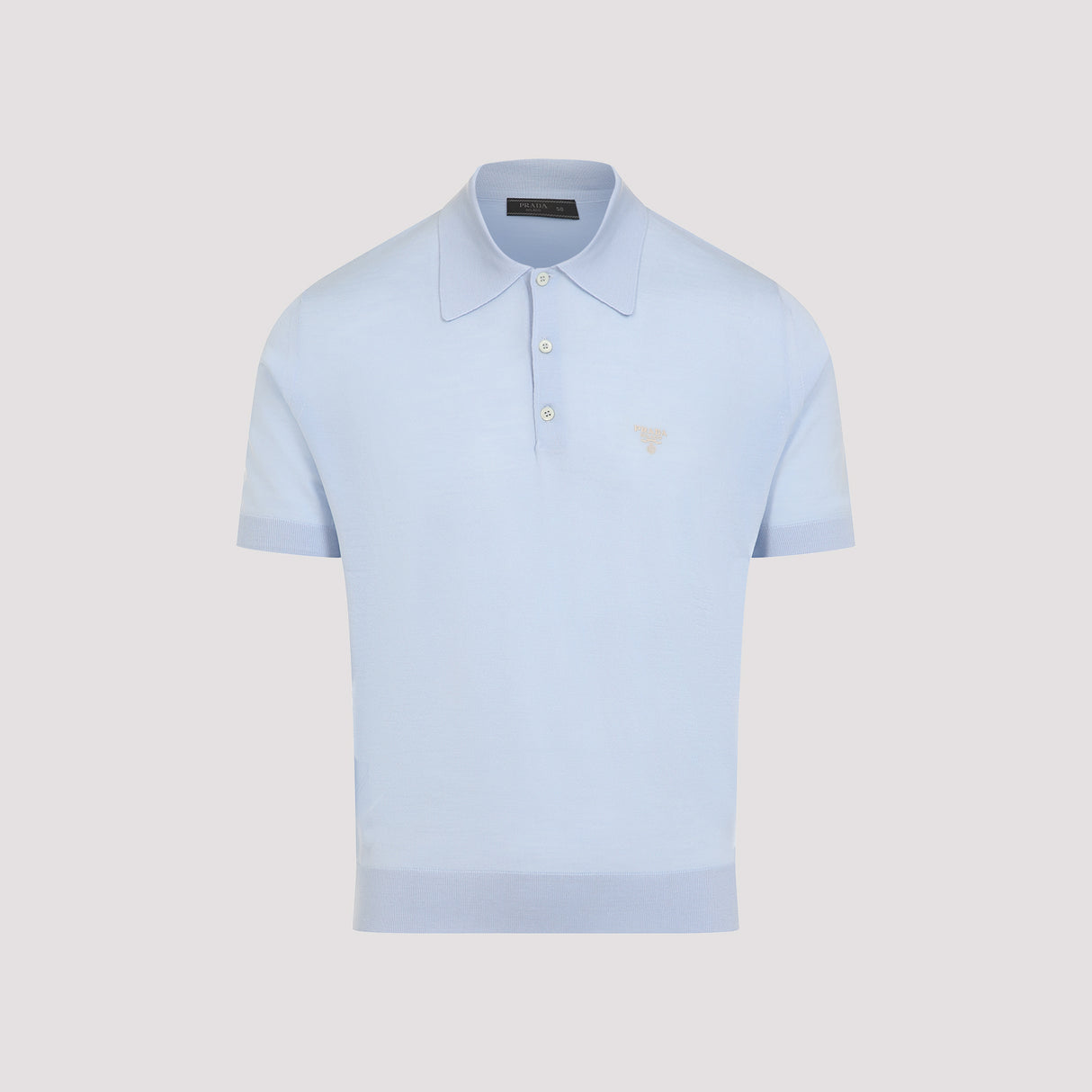 PRADA Virgin Wool Polo for SS25