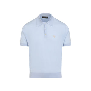 PRADA Virgin Wool Polo for SS25