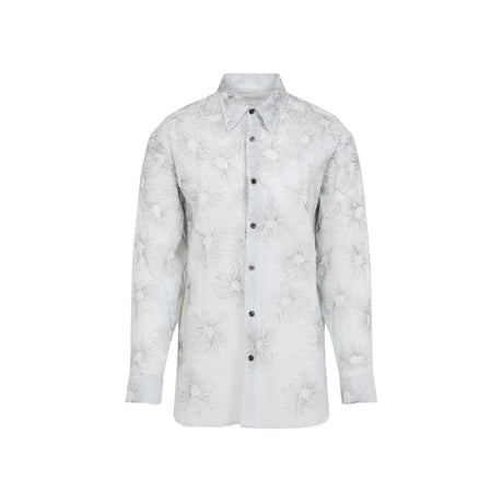 DRIES VAN NOTEN Croom Embroidered Cotton Shirt