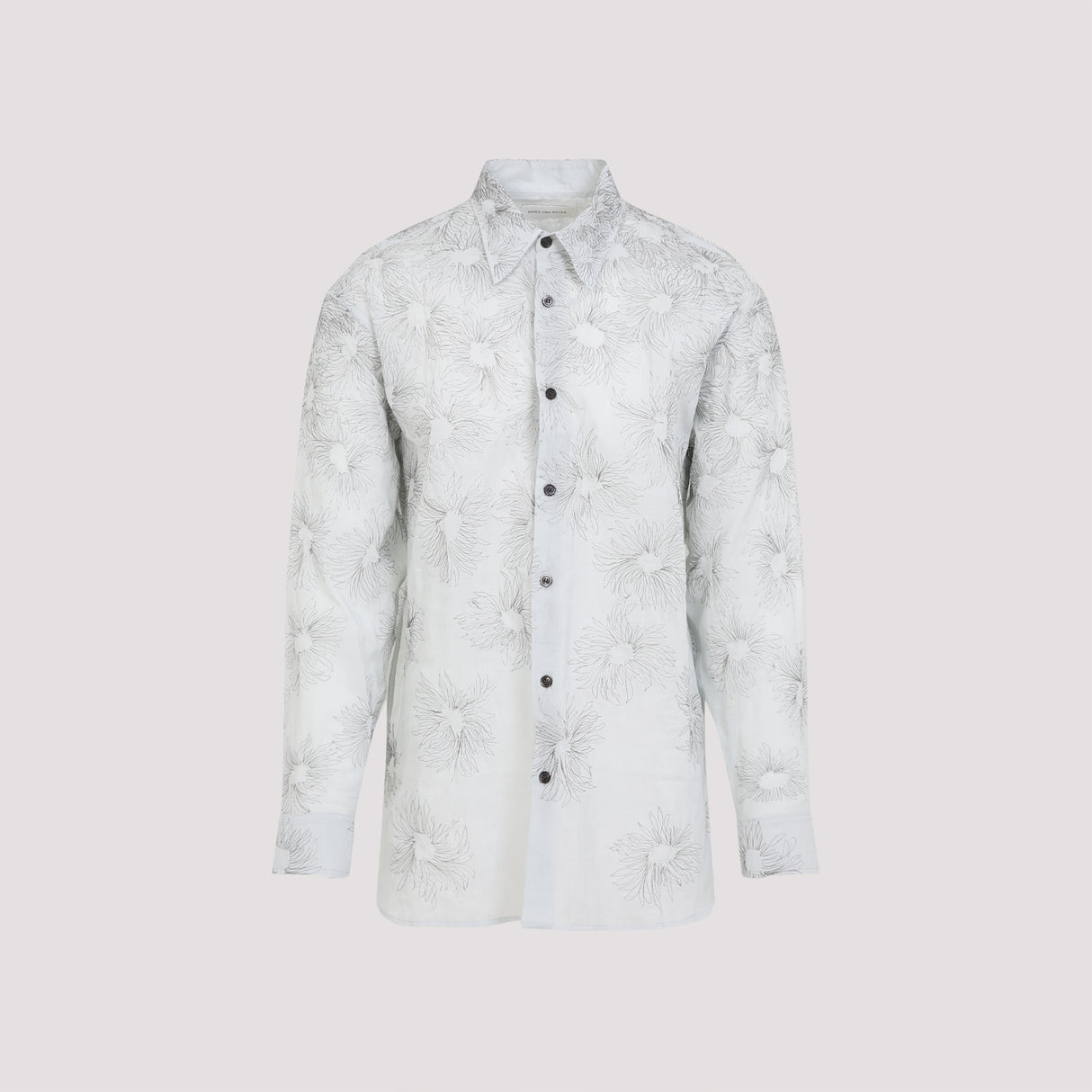 DRIES VAN NOTEN Croom Embroidered Cotton Shirt