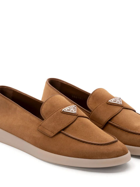 PRADA Suede Loafers for Women