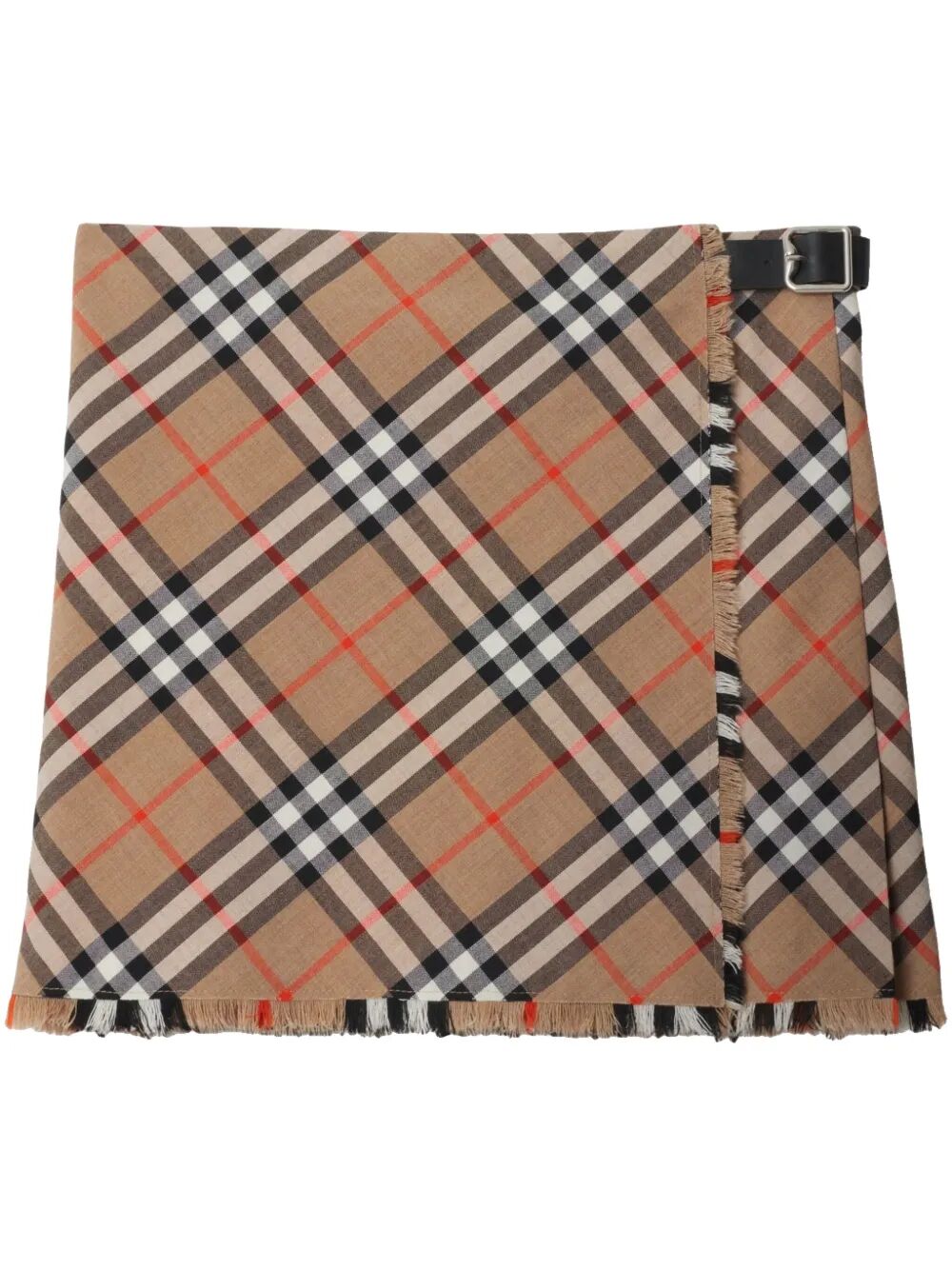 BURBERRY LONDON ENGLAND Men's Wool Blend Mini Skirt