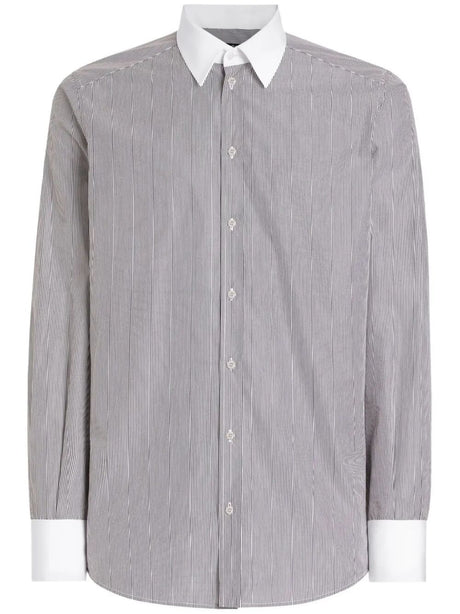 DOLCE & GABBANA Striped Cotton Shirt for Women