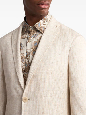 ETRO Micro-Patterned Blazer for Women - SS25 Collection