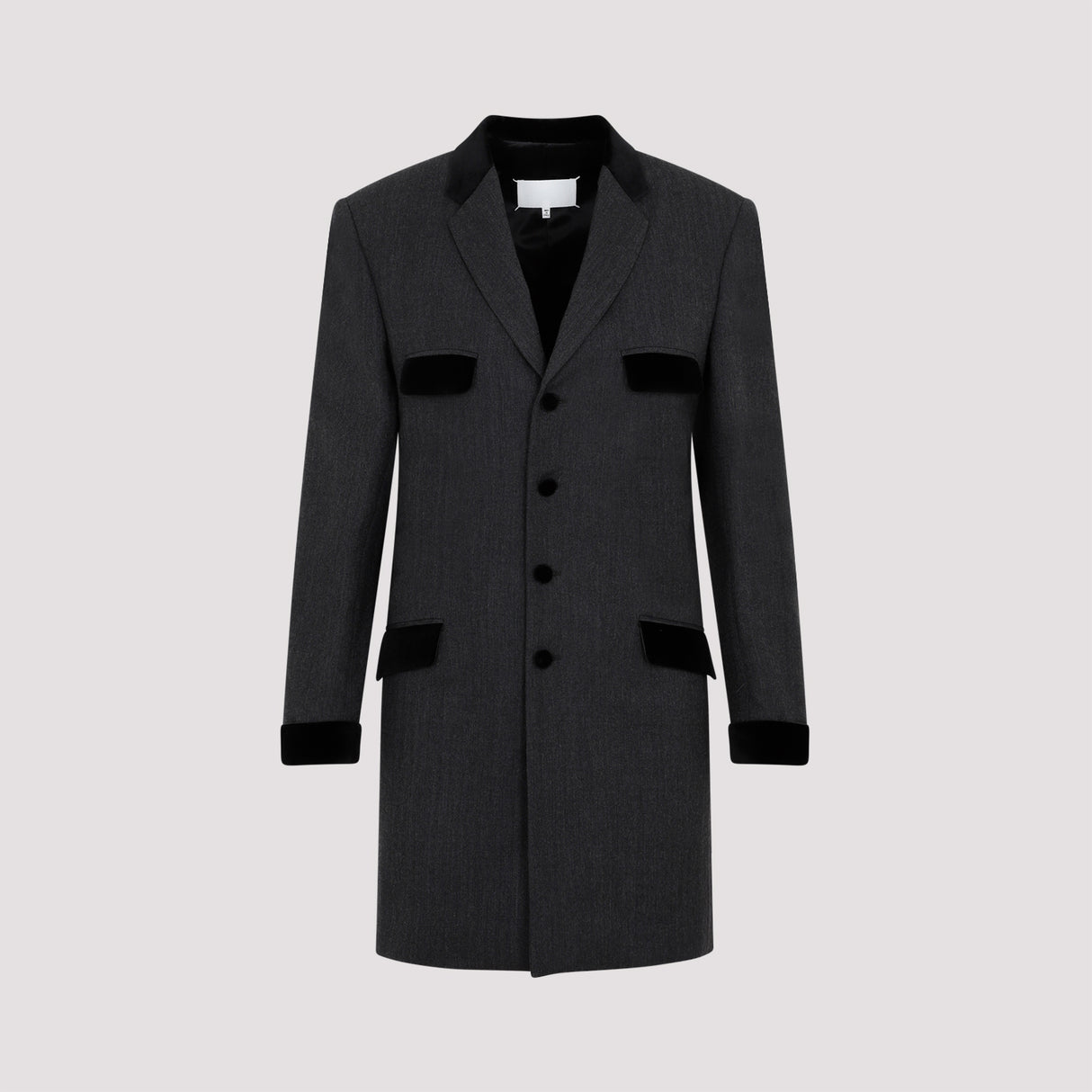 MAISON MARGIELA Chic Wool Jacket for Modern Elegance